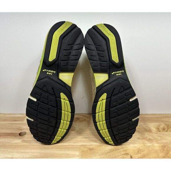 New Balance Athletic Shoes in Olive and Neon Yellow main image 7